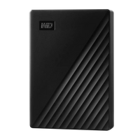 Disco Duro Externo Portátil WD My Passport 4 TB USB 3.2 Gen 1 Negro AES 256-bit – WDBPKJ0040BBK-WESN