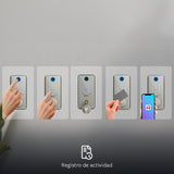 Cerradura Inteligente Nexxt Solutions Home NHS‑D150 – WiFi – Huella – PIN – App – Acero Inoxidable