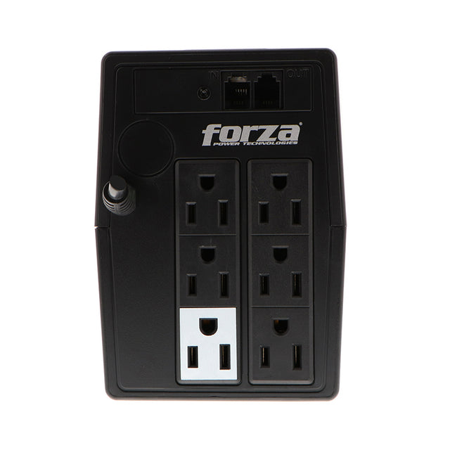 UPS Interactiva Forza 1000VA 500W 6 Tomas NEMA 120V