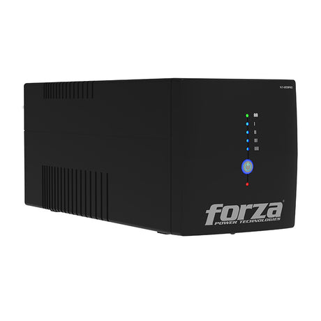 UPS interactiva – Forza NT‑1201PRO – 1200VA/600W – 8 salidas NEMA – RJ45 – Torre – 120V