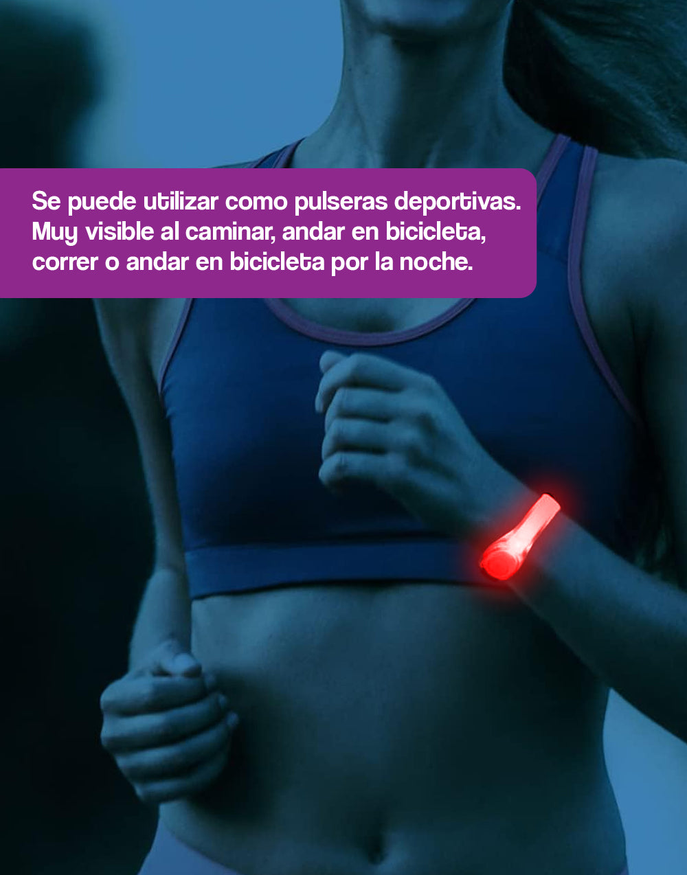 Pulsera de luz LED