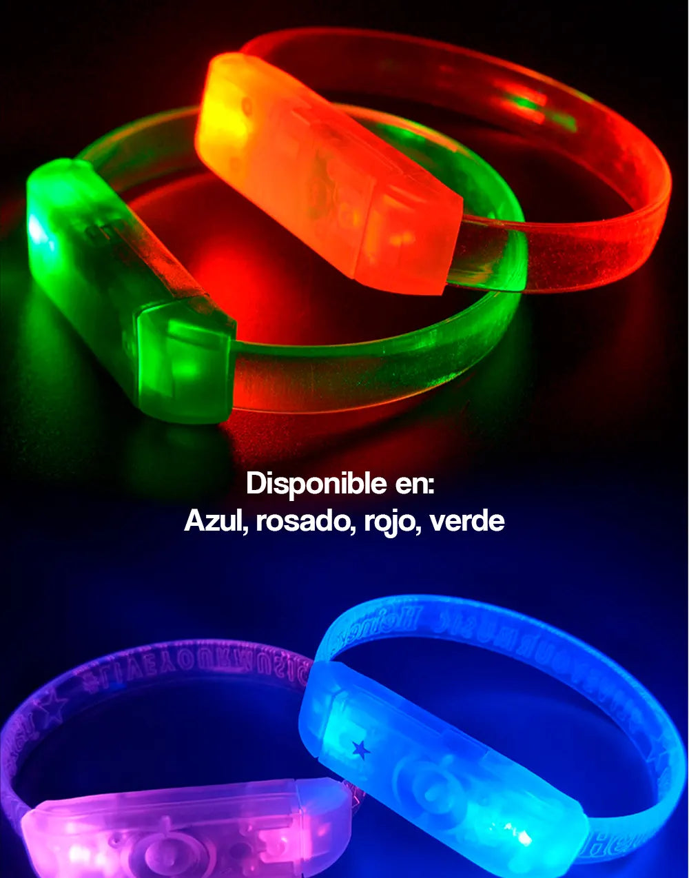 Pulsera de luz LED