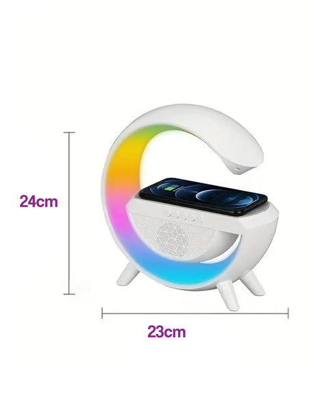 Bocina o Altavoz en forma de G con luz LED