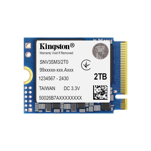 Kingston SSD – 2TB, M.2 2230, SNV3SM3/2T0