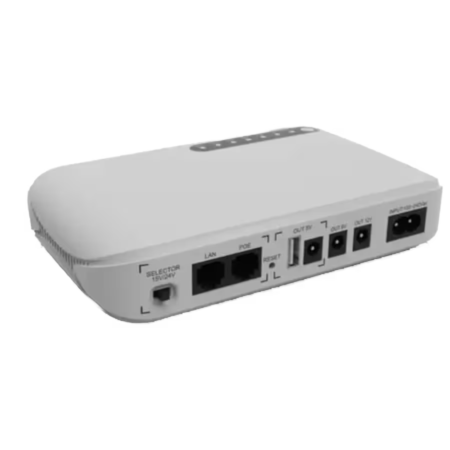 POE-613P - Mini UPS Poe SPTLINE de 880MAH Para Antenas, Routers, Equipos Pos, Ps4 y más.