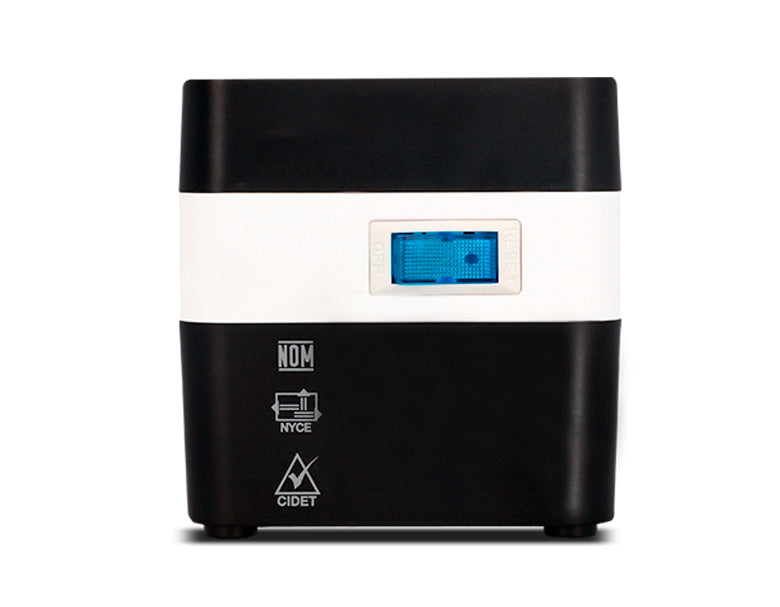 Regulador de Voltaje Automático CDP RU‑AVR604 – 600 VA / 300 W – 4 Tomacorrientes + 4 Puertos USB