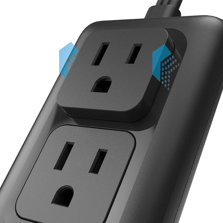 Cargador GaN Forza PS‑235USBC – USB‑A + USB‑C – Negro