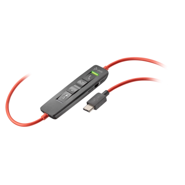 Auriculares Estéreo USB-C/A ANC Poly Blackwire 8225