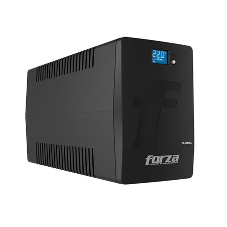 UPS interactivo de 2000VA para servidores y equipos críticos – Forza SL‑2001UL – 1200W – 110V – 8 tomas – LCD táctil