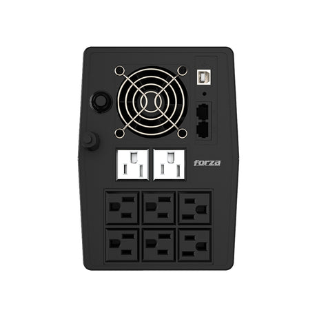 UPS interactivo de 2000VA para servidores y equipos críticos – Forza SL‑2001UL – 1200W – 110V – 8 tomas – LCD táctil