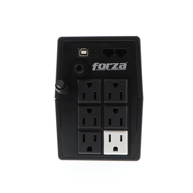UPS Interactiva Forza 600VA 360W 6 Tomas NEMA 120V