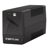 Ups Sptline 600VA/240W AVR Incorporado 12V/4AH, 4 Tomas