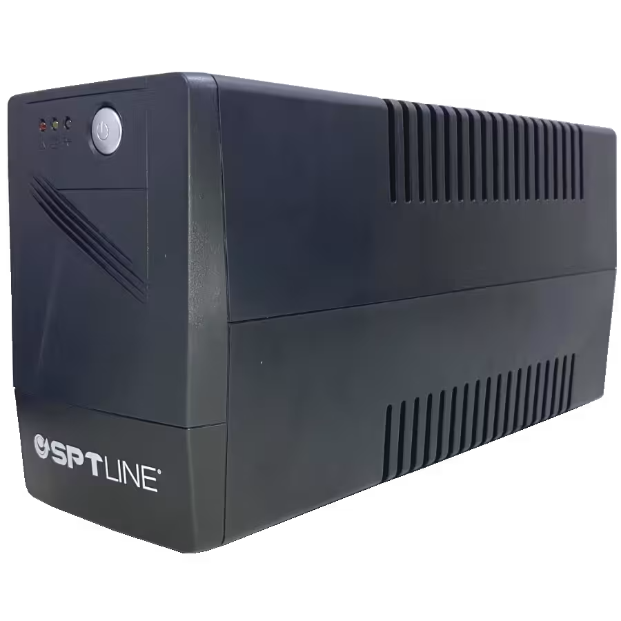 Ups Sptline 1000VA/500W AVR Incorporado 12V/9AH 4 Salidas