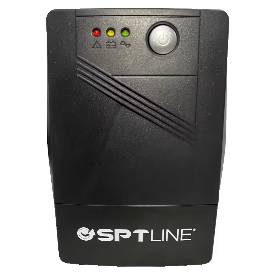 Ups Sptline 1000VA/500W AVR Incorporado 12V/9AH 4 Salidas