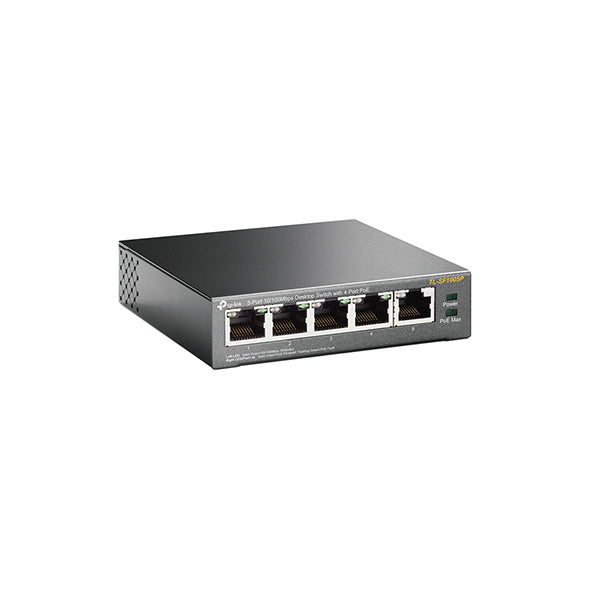 Conmutador de Red TP-Link TL-SF1005P 5 Puertos con 4 PoE