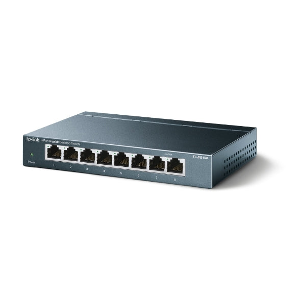 Switch TP‑Link TL‑SG108 – 8 Puertos Gigabit