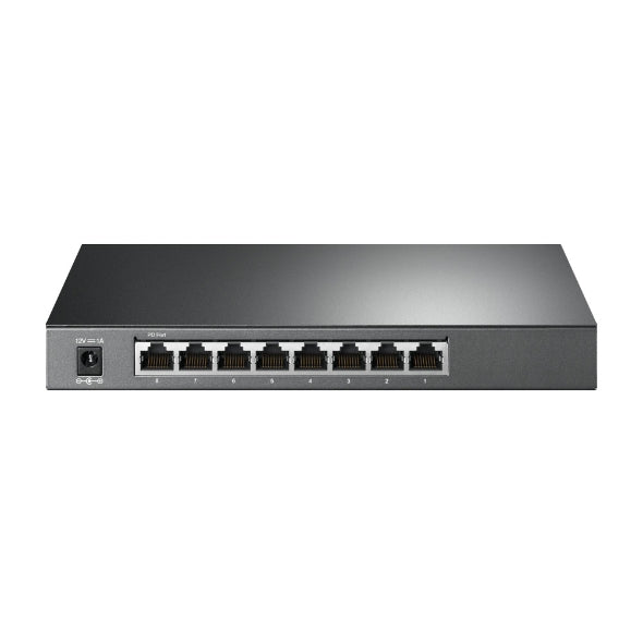 Switch TP-Link JetStream TL-SG2008P – 8 Puertos Gigabit / 4 PoE+ / VLAN / QoS / Omada SDN / Gestión WEB-CLI-SNMP
