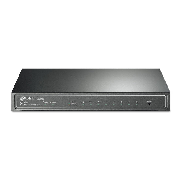 Switch inteligente TP-Link JetStream TL-SG2008 Gigabit de 8 puertos