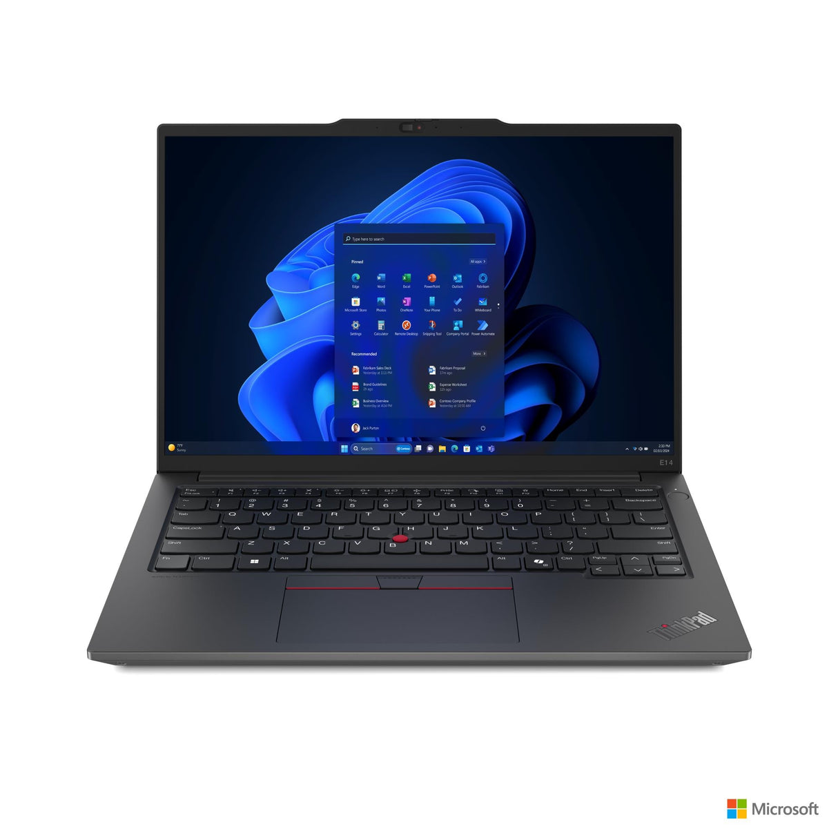 Laptop Lenovo ThinkPad E14 14" Intel Core Ultra 7 16GB RAM 512GB SSD Windows 11 Pro