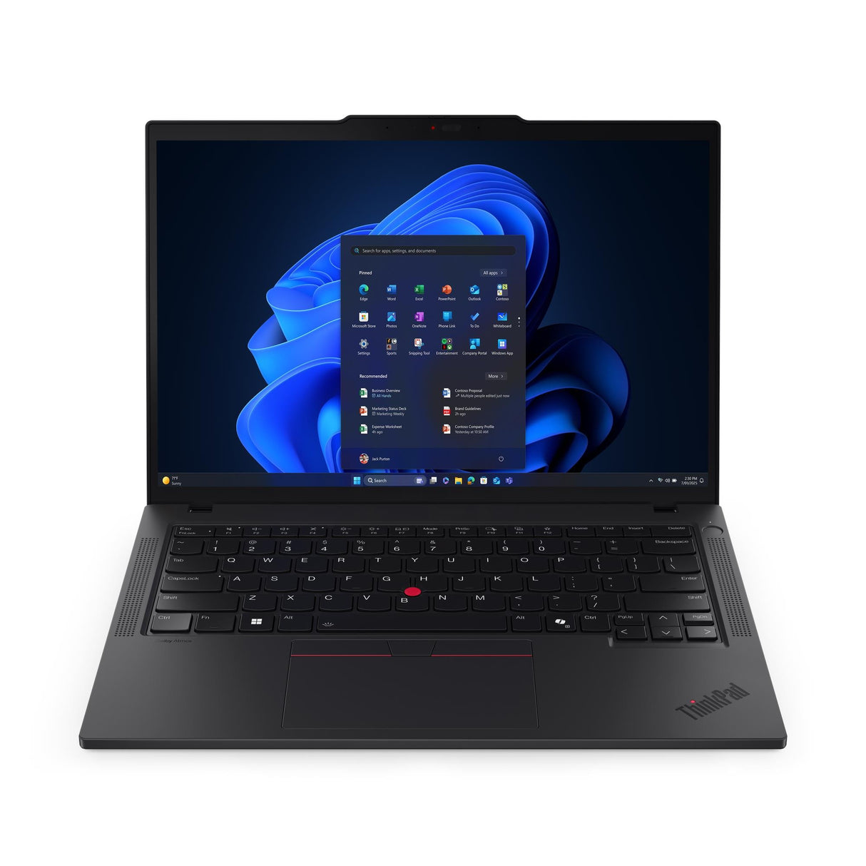 Notebook Empresarial 14" Lenovo ThinkPad T14 Gen 6 – Intel Ultra 7 – 16GB RAM – 1TB SSD
