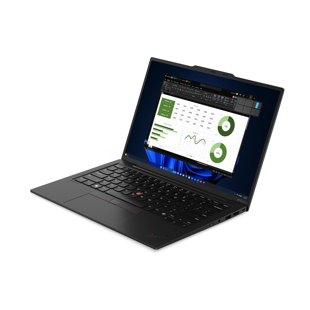Laptop Lenovo ThinkPad X1 Carbon 14" Intel Core Ultra 7 32GB RAM 512GB SSD Windows 11 Pro