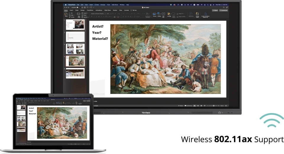 Adaptador de Red USB ViewSonic VB-WIFI-004 / Wi-Fi 6 / BT 5.0