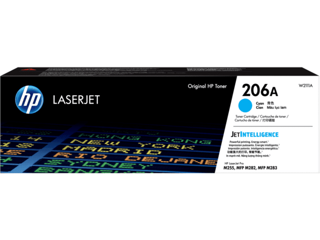 Cartucho de Toner Cian HP 206A