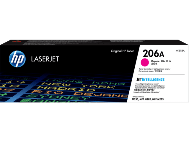 Cartucho de Toner Magenta Original HP 206A LaserJet