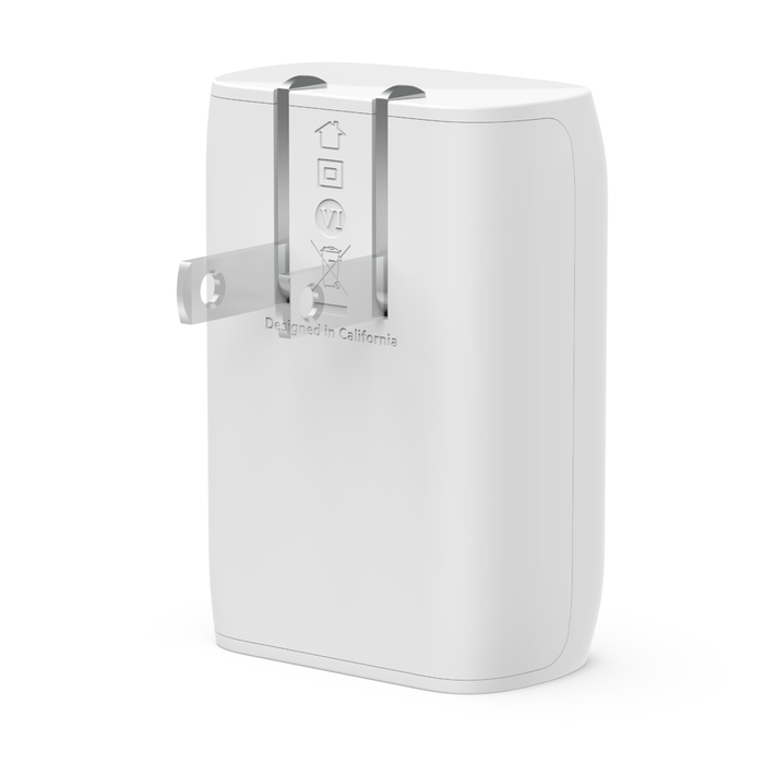 WCA005DQ1MWH-B5 Cargador de Pared Belkin Boostcharge USB-C Pd 3.0 PPS Blanco