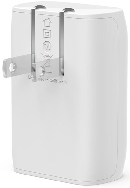 WCA005DQWH Cargador de Pared Belkin  USBC 30W Blanco