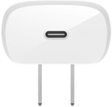 WCA005DQWH Cargador de Pared Belkin  USBC 30W Blanco