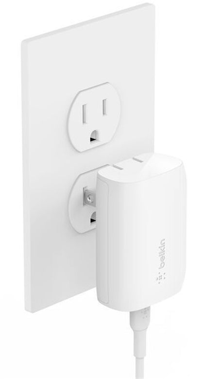 WCA005DQWH Cargador de Pared Belkin  USBC 30W Blanco