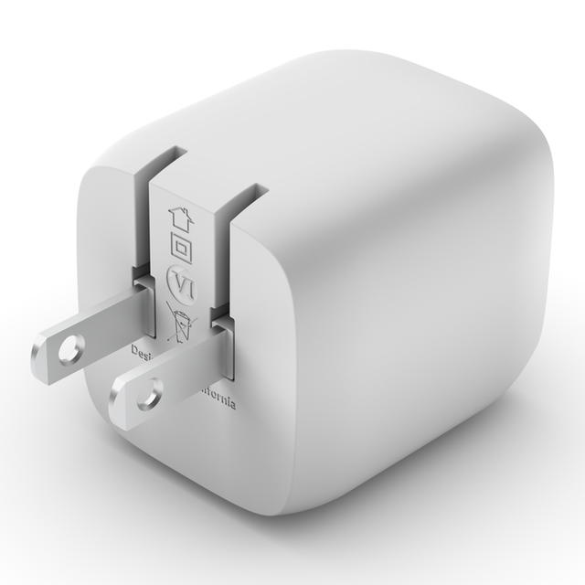WCH011DQWH Cargador de Pared Belkin Carga USBC de 30W Blanco