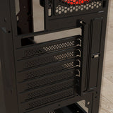 Mid Torre ATX con Ventana Acrílica Gaming Series PHOBOS Xtech Negro (Sin PSU)