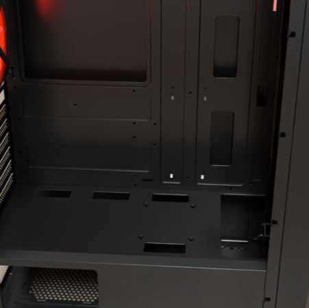 Mid Torre ATX con Ventana Acrílica Gaming Series PHOBOS Xtech Negro (Sin PSU)