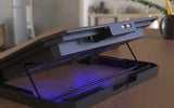 Soporte para Laptop Xtech XTA-156 15.6" con ventilador Negro con LED Azul