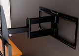 Soporte articulado para TV Xtech XTA‑490 – 50″ a 105″ – Inclinación 15° – Giro 60° – VESA máx. 900×600 – 75 kg