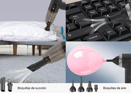 Aspiradora y soplador inalámbrico 2 en 1 – Xtech BlitzAirLite XTA‑810 – Motor sin escobillas 50,000 RPM