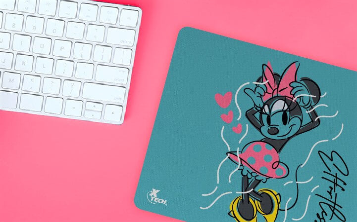 XTA-D100MM Almohadilla para Mouse de Disney Minnie