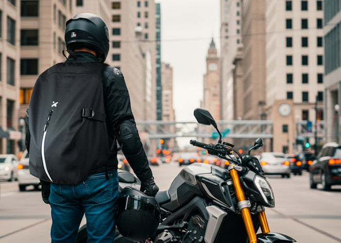 Mochila para casco de motocicleta – Assen XTB‑520