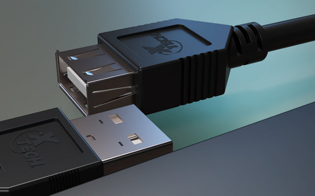 Cable de Extensión USB 2.0 A Macho a Hembra 4.57m Xtech