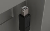 Cable USB 2.0 A Macho a B Macho 4.57m Xtech