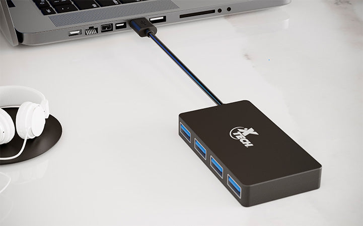 Hub USB 3.0 de 4 Puertos Xtech XTC-391