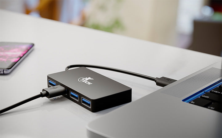 Hub USB 3.0 de 4 Puertos Xtech XTC-391