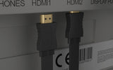 Cable de Audio/Video HDMI Plano 15 Pies Xtech