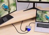Adaptador multipuerto 2 en 1 USB‑C a HDMI y VGA – Xtech XTC‑542