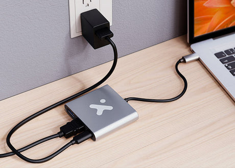 Adaptador multipuerto 3 en 1 USB‑C – Xtech XTC‑566