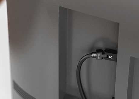 Cable HDMI Xtech XTC‑607 – Macho a Macho – Conectores giratorios 180° – 1.8 m – 4K UHD – Negro