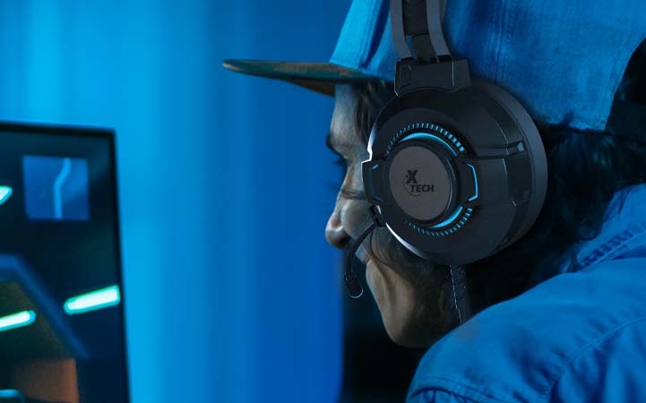Auriculares Gaming Cableados 3.5mm/USB Xtech XTH-565