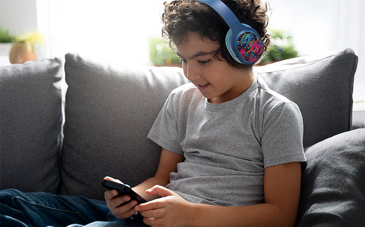 Auriculares Inalámbricos con Micrófono Disney Stitch Xtech XTH-D366ST